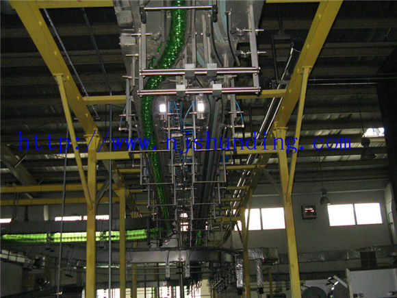 PET空瓶空氣輸送機(PET empty bottle air conveyor)